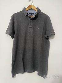Polo Tommy Hilfiger - Grigio Antracite - Taglia L