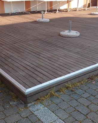 PEDANA DA ESTERNI IN LEGNO