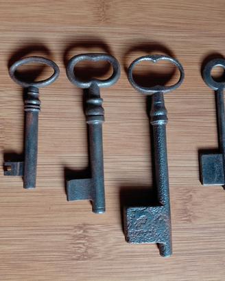 Set chiavi antiche
