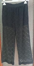 Pantalone pizzo nero