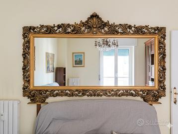 Grande Specchio Barocco Dorato Ornamento – Ottime
