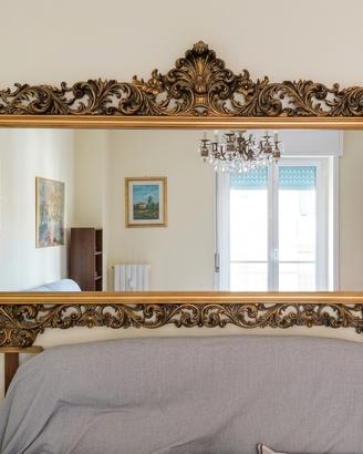 Grande Specchio Barocco Dorato Ornamento – Ottime