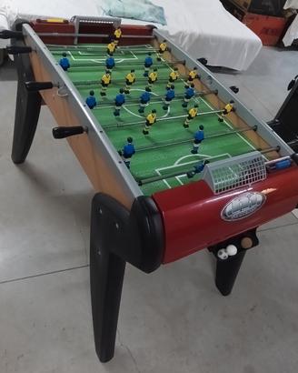 Biliardino in legno e plastica 