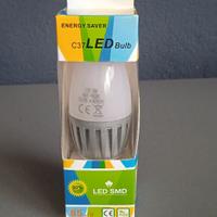 Lampadina Bulbo a Candela LED E14 5W 4100K