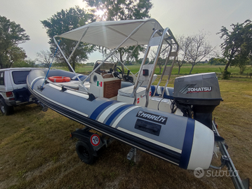 Marlin 5metri motore 70 hp 2t mix