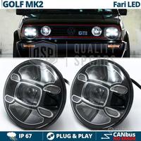 FARI Full LED 7'' PER VOLKSWAGEN GOLF MK2 6500K