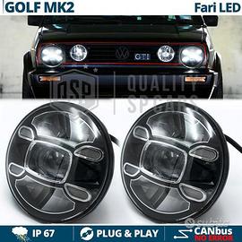 FARI Full LED 7'' PER VOLKSWAGEN GOLF MK2 6500K