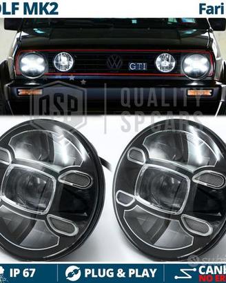 FARI Full LED 7'' PER VOLKSWAGEN GOLF MK2 6500K
