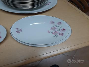 Servizio piatti anni 60/70 porcellana tedesca