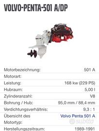 Motore entrofuori bordo Volvo Penta 501/A V8