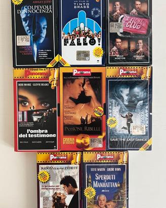 8 videocassette VHS Panorama