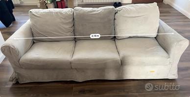 Divano 3 posti artigianale da rifoderare