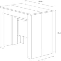 Tavolo consolle allungabile