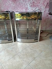 Vetrine riscaldate da banco