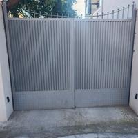 cancello in ferro completo di bracci faac