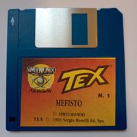 Tex n.1 – Mefisto Simulmondo videogioco AMIGA 500