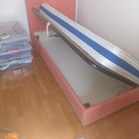 letto singolo contenitore 