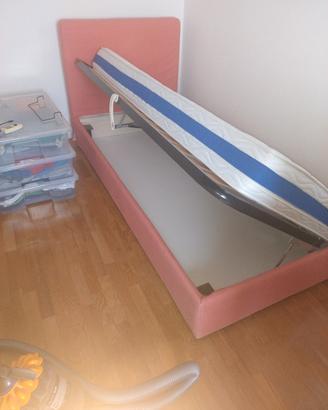 letto singolo contenitore 