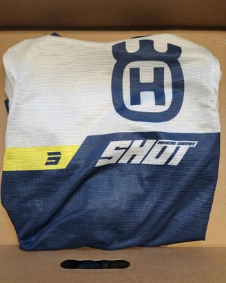 maglietta cross Shot Aerolite Husqvarna 