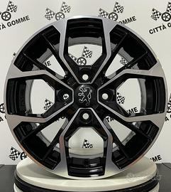 CERCHI IN LEGA PEUGEOT 2008 207 208 307 308 DA 15