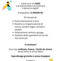 Organizzatrice - collaboratrice domestica