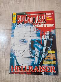 splatter poster Hellraiser 