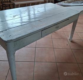 tavolo shabby chic antico