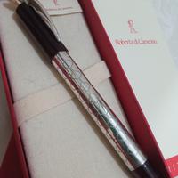 Penna stilografica Roberta di Camerino argento!!