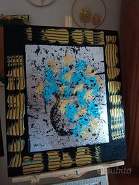 Opera su tela  stile contemporaneo