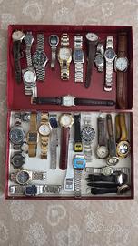Lotto grande di orologi vintage e moderni 32 pezzi
