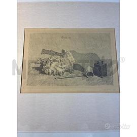 STAMPA GIORGIO MORANDI NATURA MORTA CON CALAMAIO