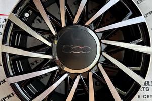 4 CERCHI IN LEGA ORIGINALI RAGGIO 15 FIAT 500