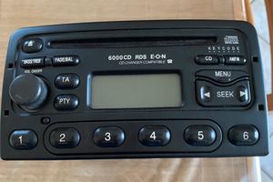 Autoradio 6000 CD Ford e codice di sicurezza.