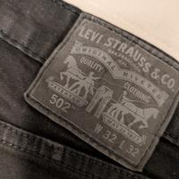Jeans LEVI'S 502 uomo neri tg. 32/32