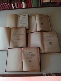 Matematica Aritmetica Geometria ecc vintage e no