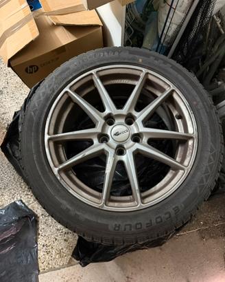 4 GOMME INFINITY 225/50R17 98V XL CERCHI IN LEGA