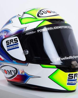 Casco Suomy originale pilota BSB sbk motogp moto2