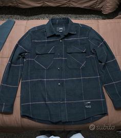 Giacca camicia uomo in flanella Pull and Bear 