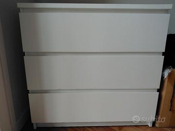 Cassettiera IKEA bianca (3 cassetti)