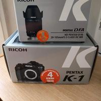 Pentax K1 + HD PENTAX 28-105 D FA