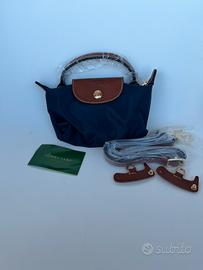 Borsa Longchamp mini colore blue navy