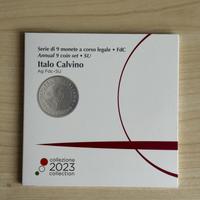 Divisionale 9 pezzi Italia 2023 - Italo Calvino