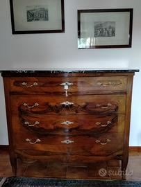 Madia del 1930 con marmo di carrara