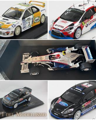 Modellini Rally WRC F1 Minichamps Ixo Spark Trofeu