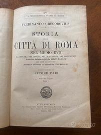 Libro 'Storia della citta' di Roma'