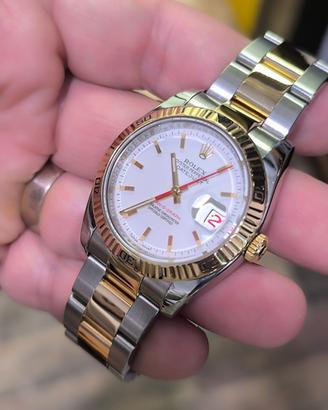 Rolex turnograph datejust acciaio oro