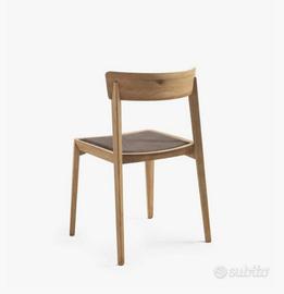 2 Sedie Riva1920 mia leather USATE