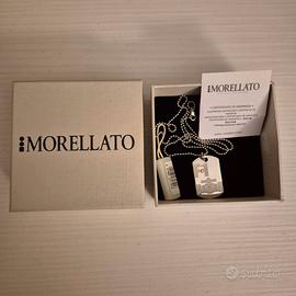 Collana Morellato F1 con piastrina e confezione