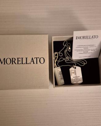Collana Morellato F1 con piastrina e confezione