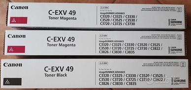 Toner CANON C-EVX 49 (Black,Magenta)